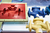 Rubber moulded components